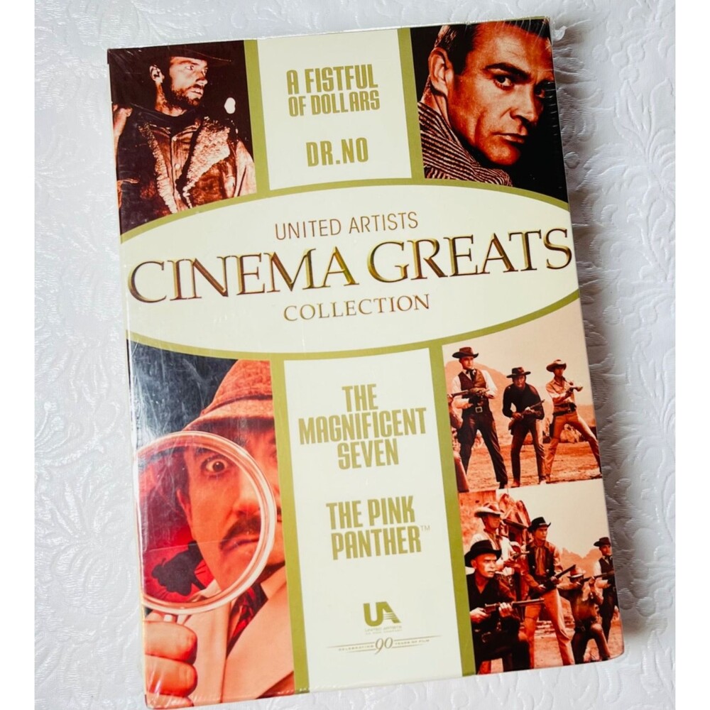 United Artists Cinema Greats Collection Vol 1 DVD 2007 4 Disc Set New Sealed Cla